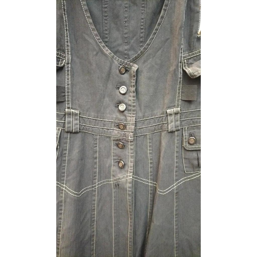 Used ALBA ROSSA Gothic Cute (^_-)- Long Gilet Dress