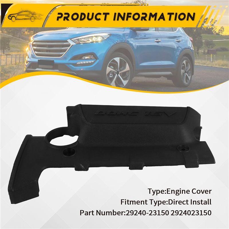 AA92-Car Engine Cover For Elantra Tucson Kia Sportage MK2 Soul 2.0L 29240-23150 2924023150