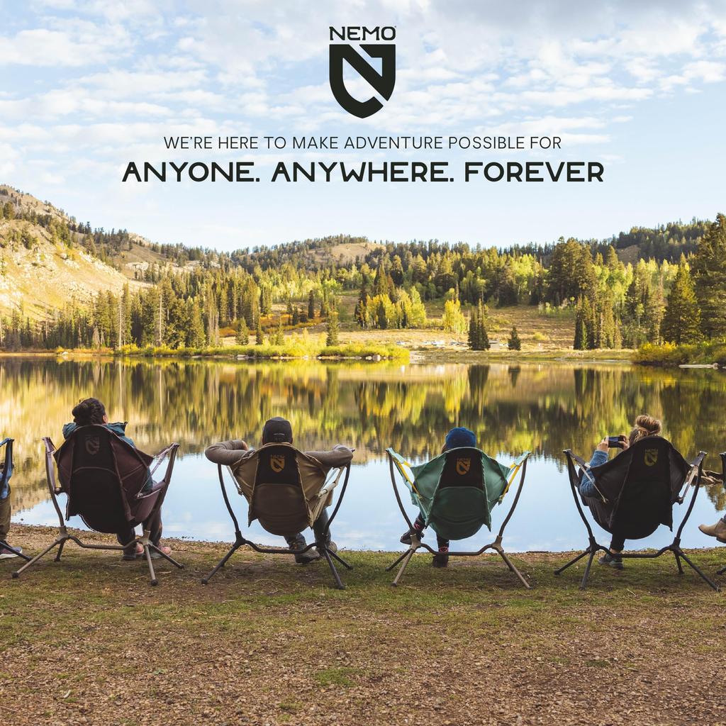 Nemo Кемпинговое кресло Модель 2023 NM-STGRC-HA
