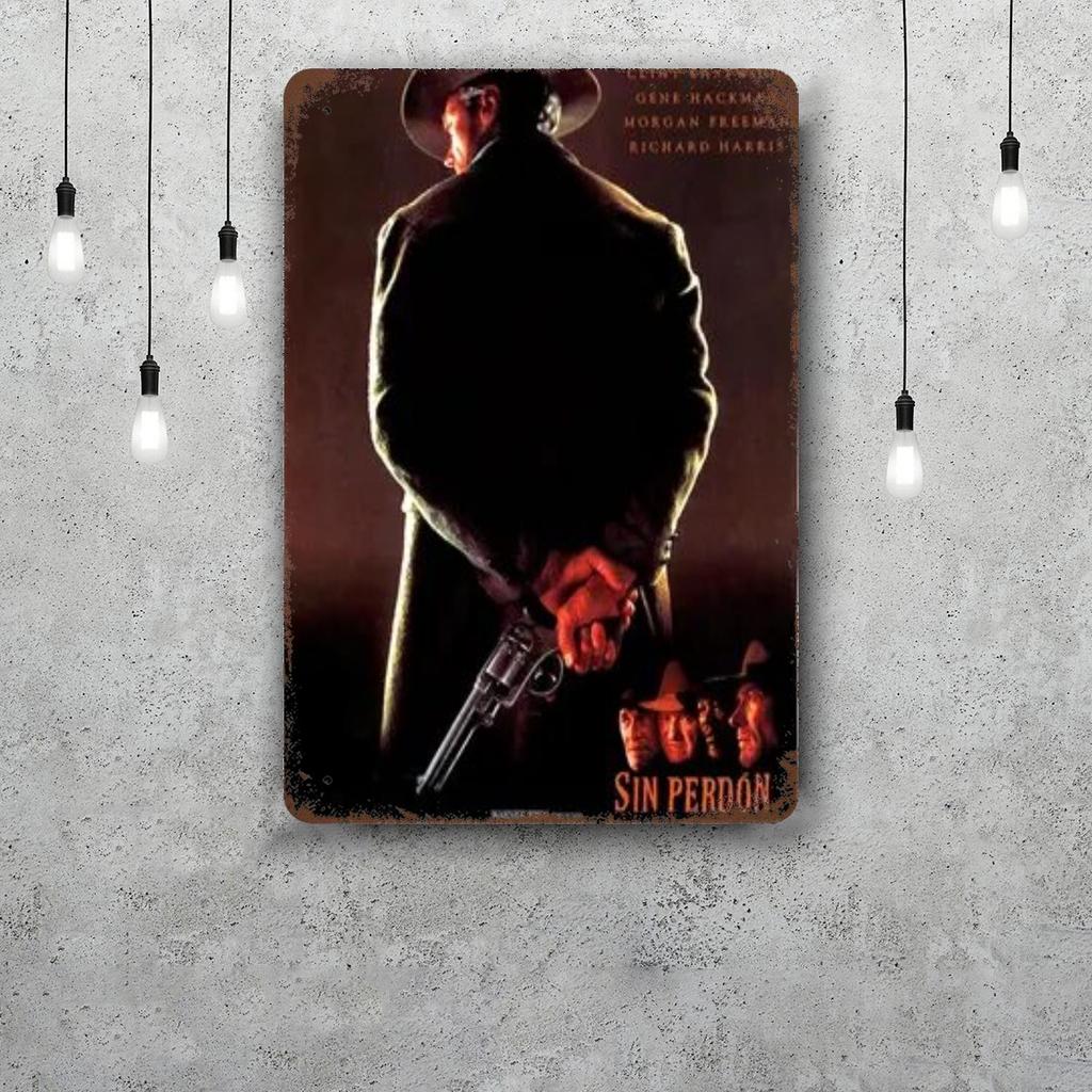 Clint Eastwood Metal Signs wall decor Vintage Tin Signs Captain Metal Poster Decor for Bar Pub Club Wall Decoration