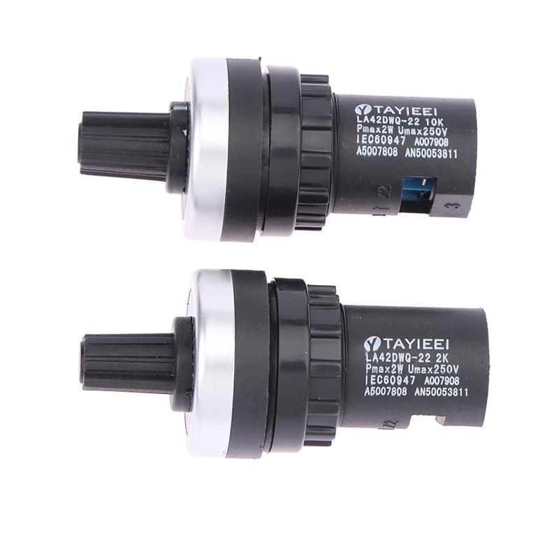 1Pc 1K 2K 5K 10K 20K 50K 100K 500K Ohm Resistance La42Dwq Frequency Converter Speed Regulating Knob Switch Potentiometers