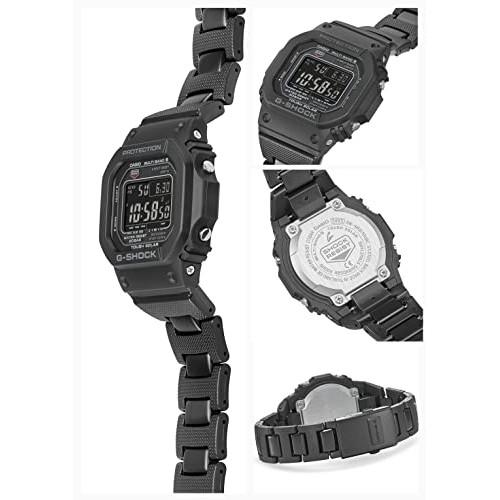 [Casio] Часы G-Shock [Оригинальный продукт для внутреннего рынка] Радиоуправляемые, на солнечной батарее, с металлическим сердечником ремешка GW-M5610UBC-1JF Мужские, Черный