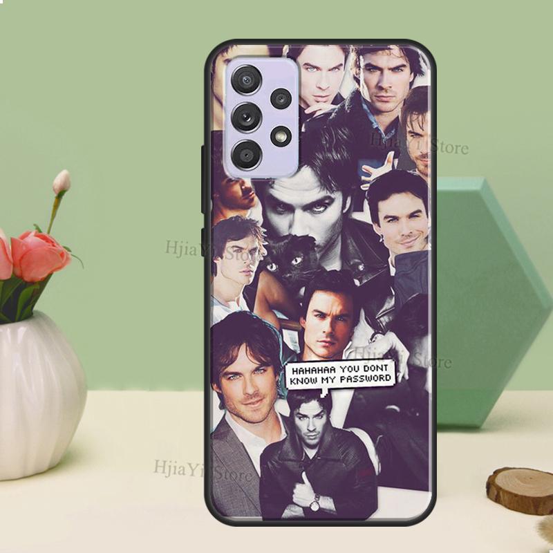 Кейс Damon Salvatore The Vampire Diaries для Samsung A54 A34 A24 A14 A51 A71 A12 A22 A32 A52 A72 A73 A33 A53 A13 Задняя крышка