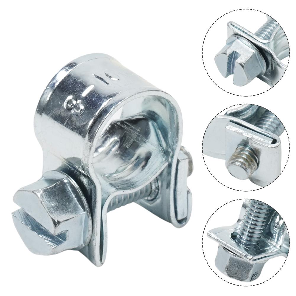 10 шт. хомут для шланга, топливная линия, юбилейные хомуты для шланга для домашнего хозяйства, автомобилей, промышленности, судов, труб, радиатора охлаждающей жидкости