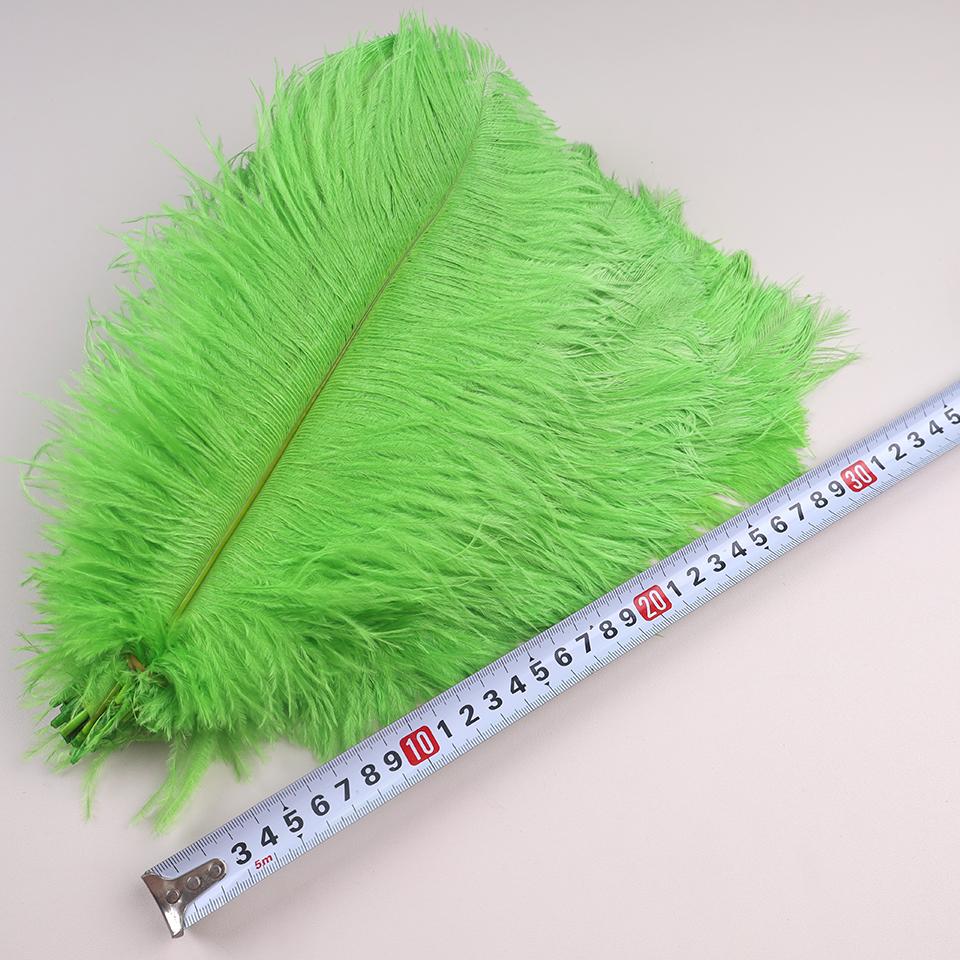 10 шт. 30-35 см Страусиные перья для рукоделия Свадебное украшение 12-14" Аксессуары для рукоделия Настольные центральные элементы Карнавальные перья