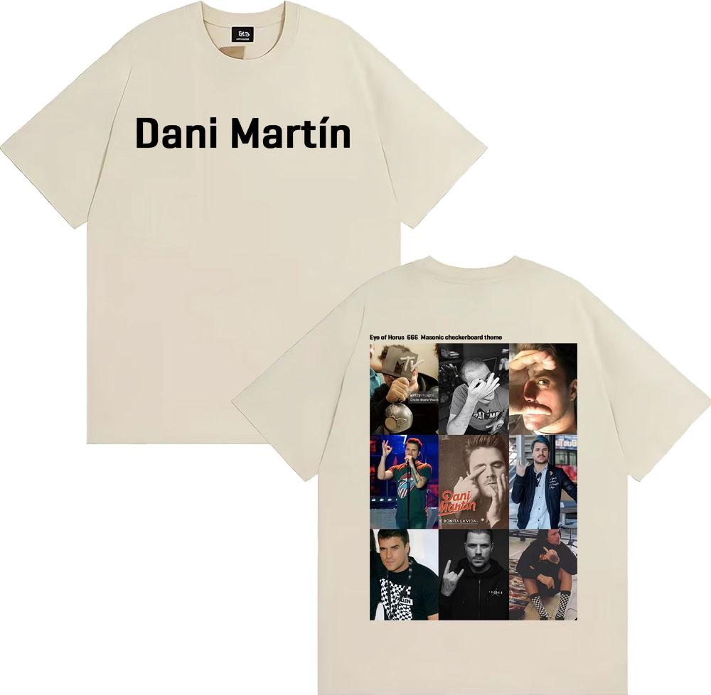 Rapper Dani Martin Album Cover Printed Tshirt Men Fashion Gothic High Street Tee Shirt Unisex Casual ONeck 100 Cotton T Shirt