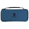 Licensed Slim Hard Pouch Plus for Nintendo Switch Blue with Nintendo Switch Organic EL [Nintendo Product] [Compatible Model]