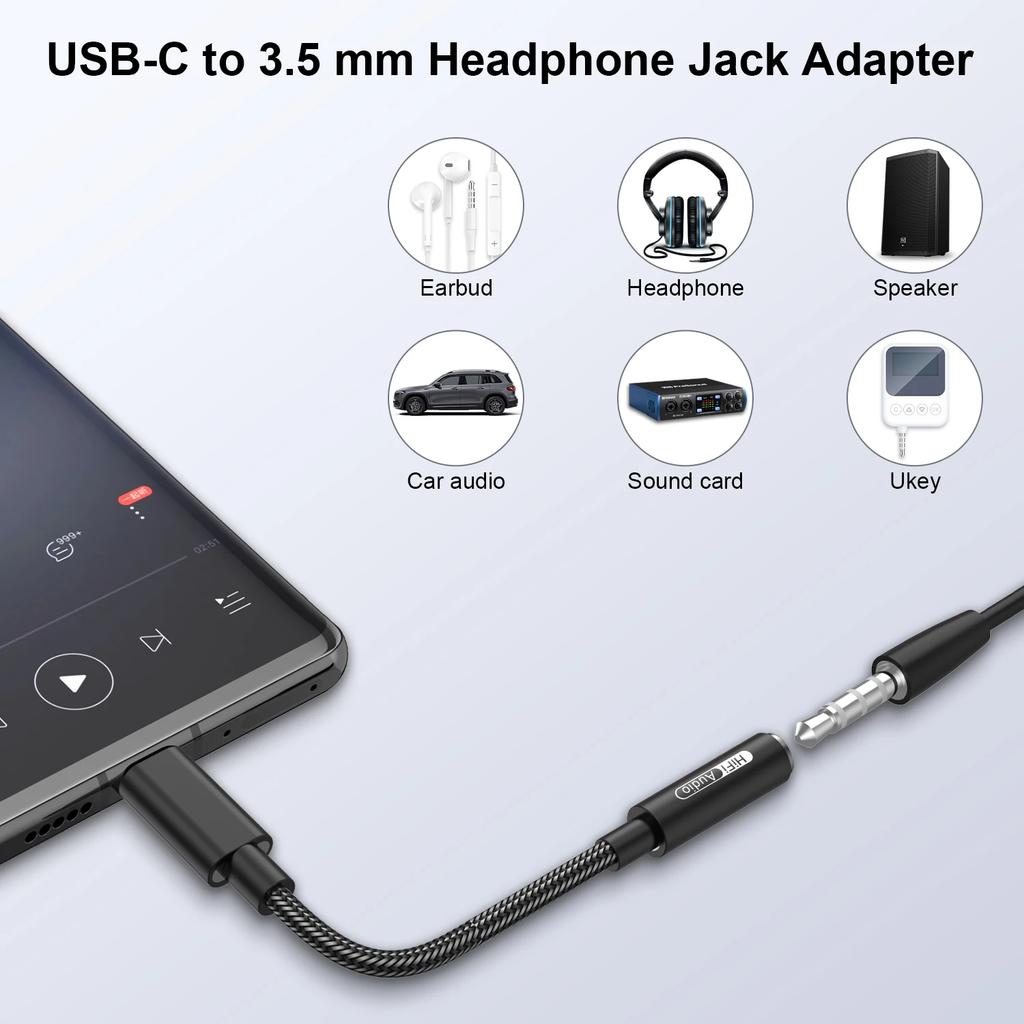 ALC5686 CX31993 HiFi ЦАП USB Type-C на 3.5 мм AUX Цифровой Аудио Кабель ЦАП для Samsung Android Type-C Адаптер для Наушников