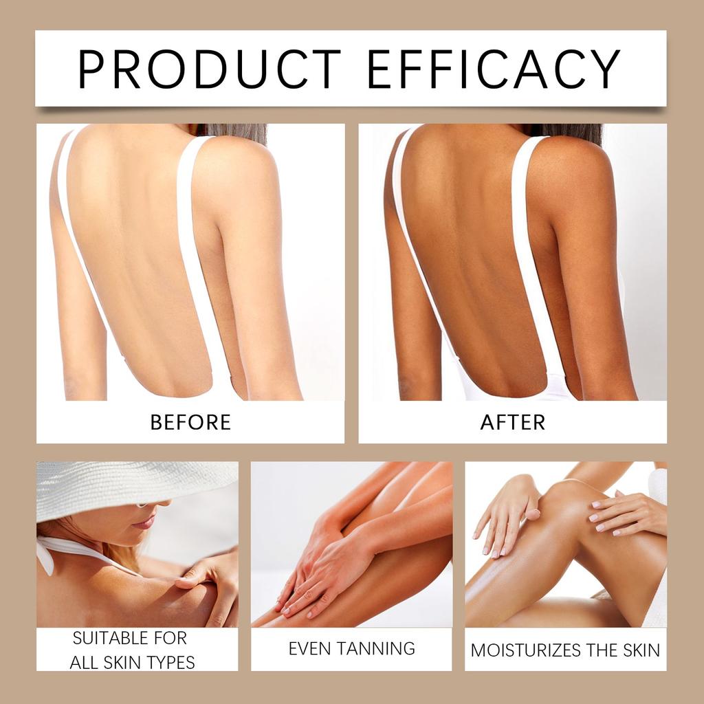 Лосьон для загара Bronzer No Tan Увлажняющий крем для загара Лосьон для тела 100 мл