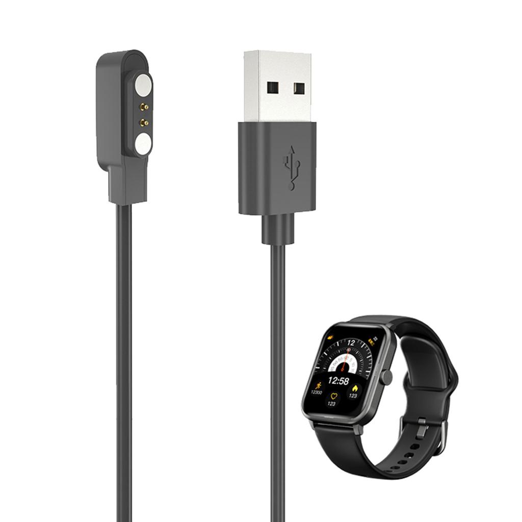 Кабель для зарядки смарт-часов для QCY Watch GTS Портативная док-станция для зарядки USB-кабель для зарядки Портативная зарядная база