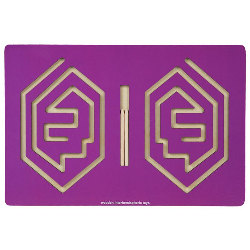 Деревянные крестики-нолики: Детская развивающая логическая игра для двух игроков