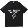 Hip Hop Binding Of Isaac Print Tshirt Men Women Oversized You Unlocked Keeper T Shirt Cotton Tee Hip Hop T-shirt Streetwear Tops