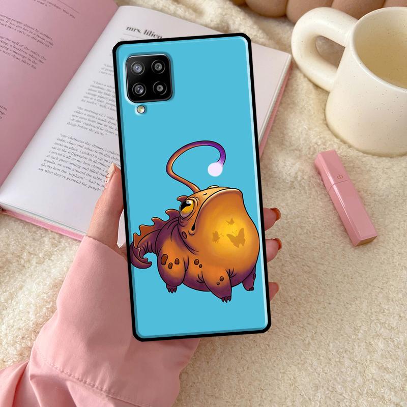 Милый Мышь Аксолотль Лягушка Волшебник Для Samsung Galaxy A56 A54 A34 A14 A06 A16 A26 A36 A12 A32 A52 A13 A33 A53 A15 A35 A55 Чехол