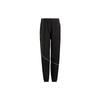 Trae Track Pants With Embroidered Print And Drawstring Elastic Men Bottoms Black HS6875