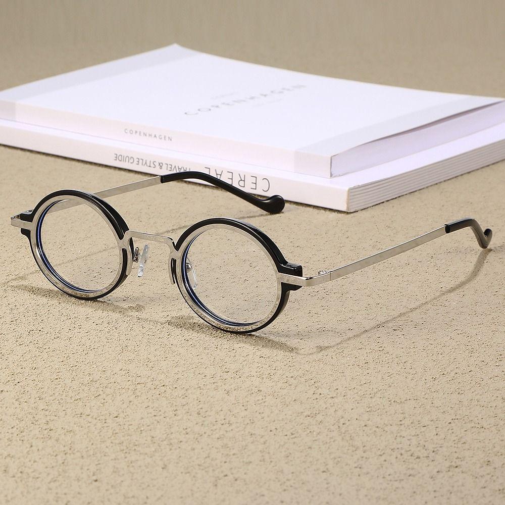 Защита UV400 Маленькие круглые солнцезащитные очки Металлическая оправа Очки для вождения для женщин и мужчин