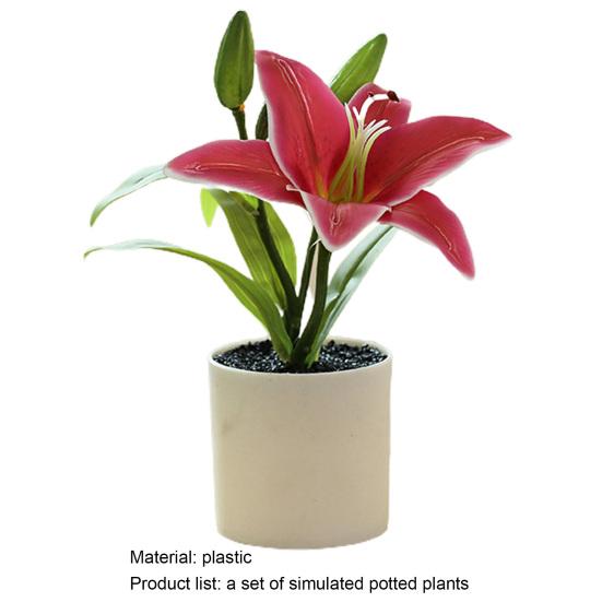 Популярный искусственный цветочный декор, имитирующий компактный дизайн, без пыльцы