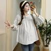 Korean-Style Maternity Babydoll Top: Fashionable, Versatile, Loose, and Slim Fit