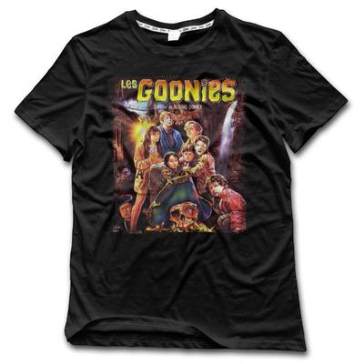 Мужские Замечательный Фильм The Goonies Классический Постер Колледжи Футболки