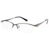 Очки для чтения Fujita Optical для мужчин, металлическая оправа, диоптрии +2.0, цвет Gunmetal, MM-01+2.00