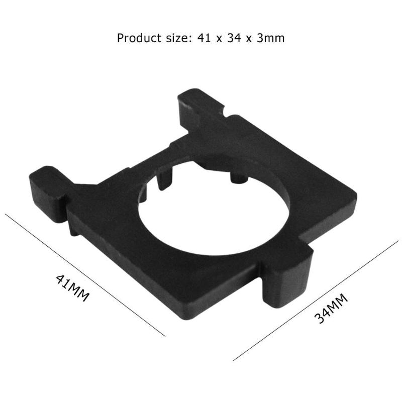 1 пара адаптеров для светодиодных автомобильных фар H7, адаптеры для цоколей ламп, держатели для Ford Focus MK2 Mondeo MK4, подставка для автомобильных фар