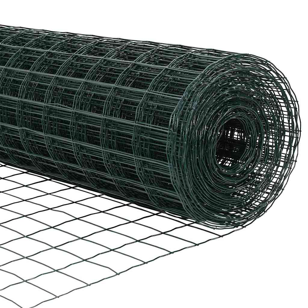 Euro Fence Green 0.4 x 10 m PVC Coated Iron