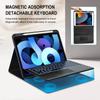 Клавиатура планшета для iPad Pro 12,9 11 Magic Keyboard Cover для iPad 10th 9th 8 7 Air 5 4 3 поколения Bluetooth-клавиатура кожаный чехол