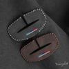 Leather Car Seat Belt Buckle Plug Protector Cover  For BMW M Emblem E46 E36 E34 F10 E90 F30 E60 F30 E53 E30 E9 E87 Accessories BX9