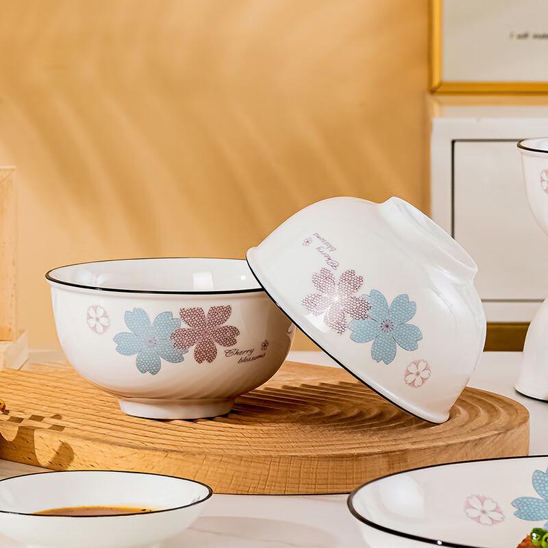 Набор керамических рисовых мисок Haoya Jingdezhen