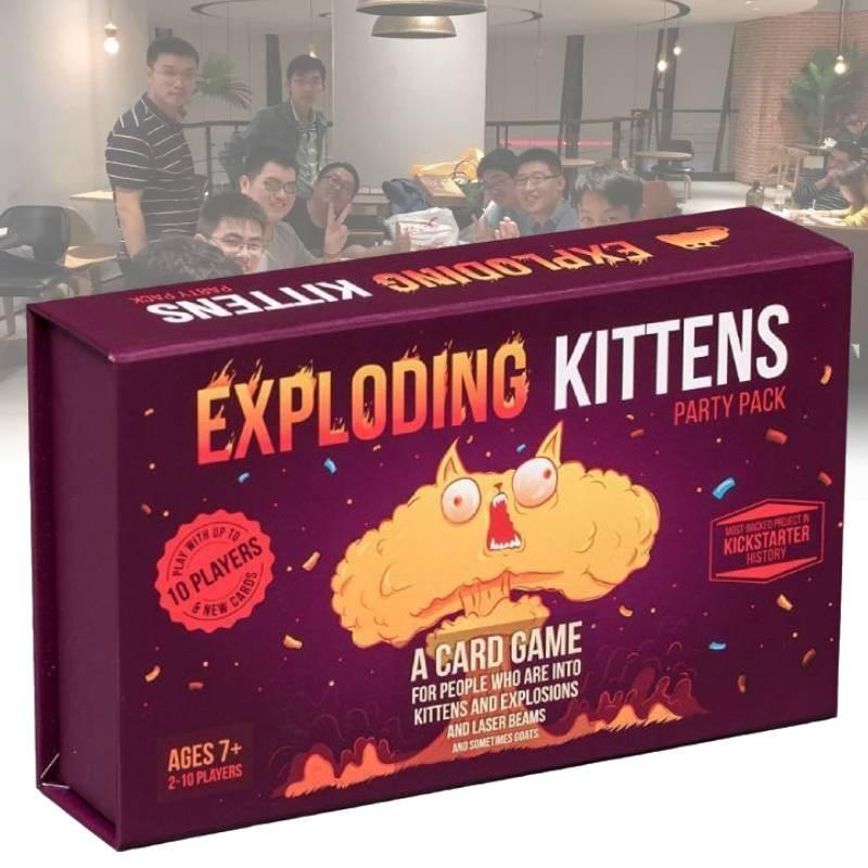 Карточная игра «Котята-зомби» Интерактивное настольное развлечение Семейное развлечение