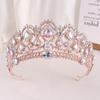 Bridal Crown Baroque Rhinestone Crown Wedding Dress Accessories Bride Wedding Headdress