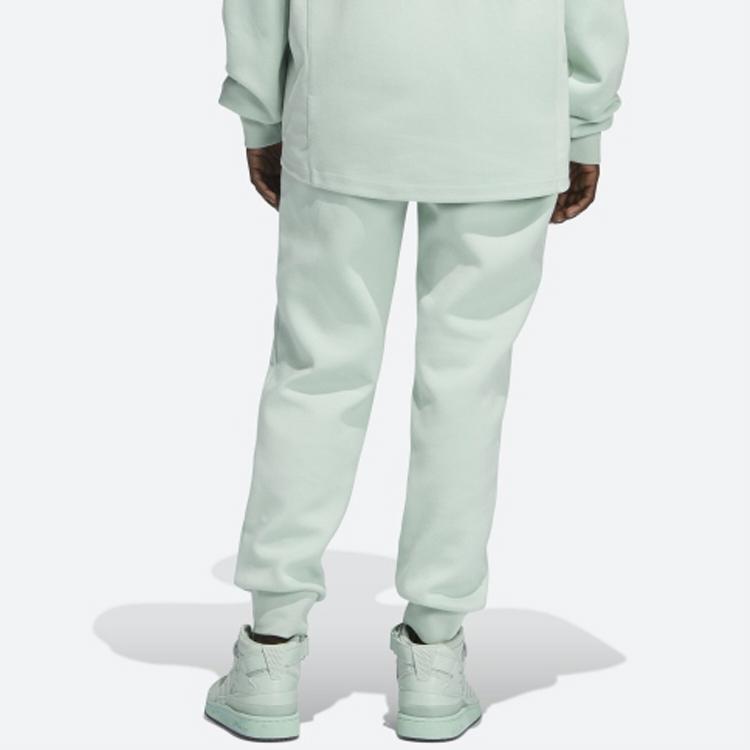Adidas Оригинальные однотонные повседневные спортивные брюки с тремя полосками от Clover X Ivy Park, светло-зеленые, H25164