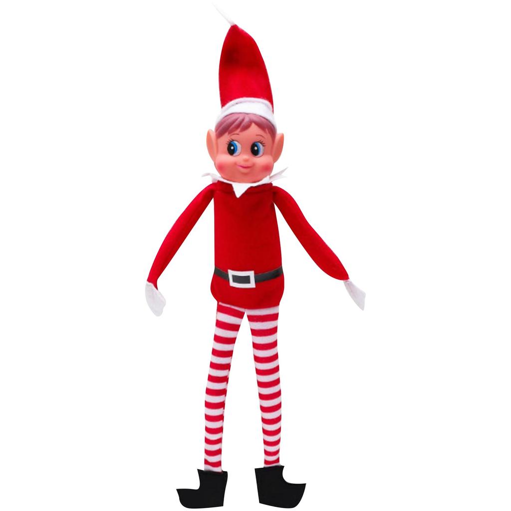 Рождественская плюшевая игрушка «Плохое поведение» | Elfette Novelty Long Girl Christmas Doll