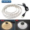 USB LED Strip Light TV Background Lighting 1M 2M 3 M 4M 5M DIY Flexible LED Light Desktop Screen BackLight Diode Tape