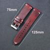 Genuine Leather Leather Strap 20mm Quick Release Strap Comfortable Wristband  Smartwatch
