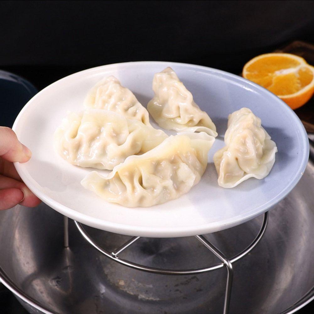 Tray Stand Steamer Shelf Multifunction Pot Steaming Cooking Tableware Stand Kitchen Accessories