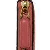 Used Guccissima Coin Purse 9539 255452 7943 Double G Embossed Card Case Zip Around GG Shima Pink Unisex from Japan