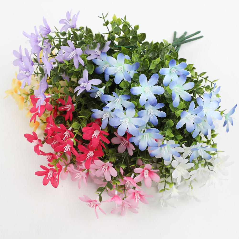 Искусственные цветы Поддельные цветы Шелкография Шелковая ткань