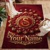 Galatasaray Pride Customizable Name Floor Rug Office Rug Design for Hallway Game Room Kitchen Study room Anti-slip Rug Office home decor