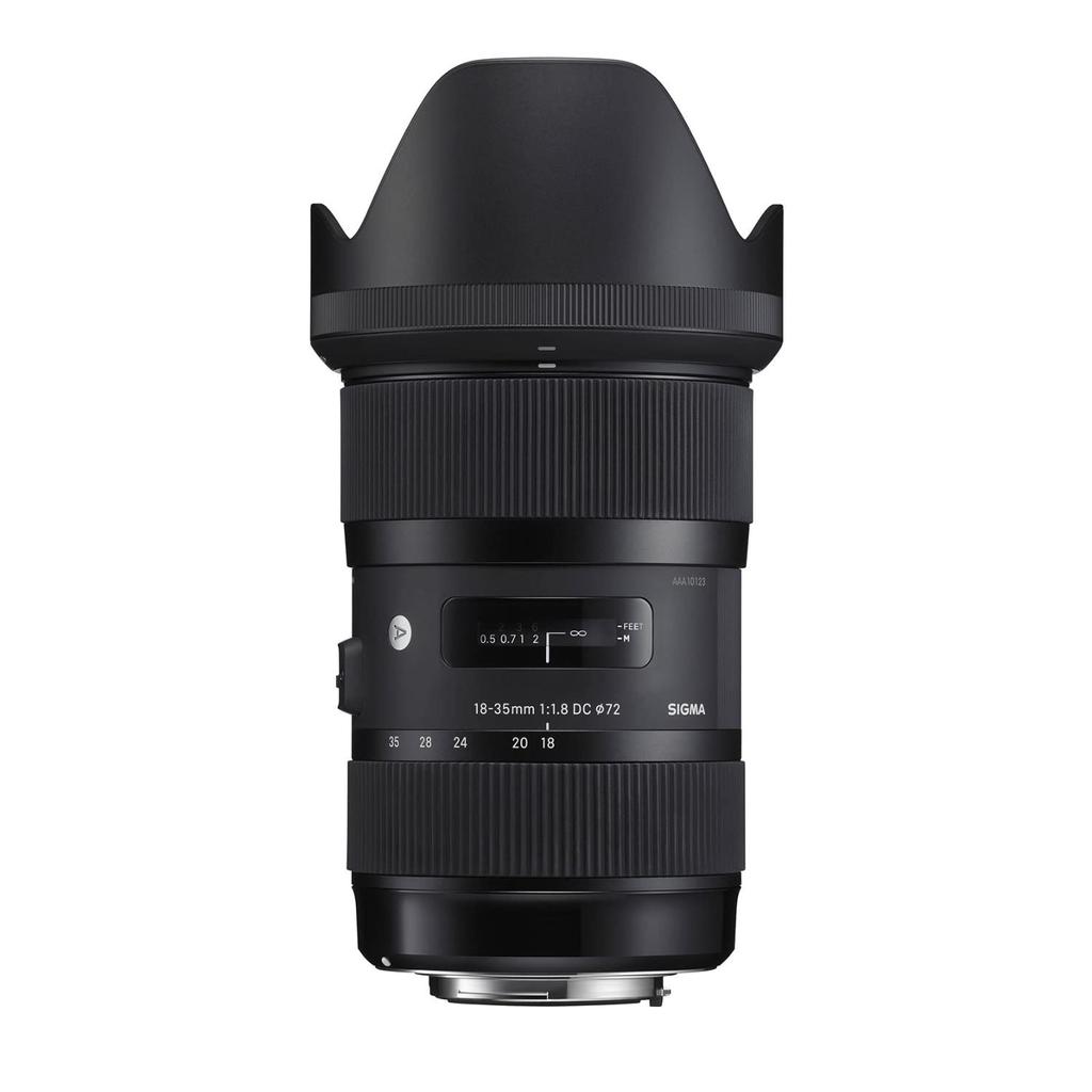 Объектив Sigma DC HSM Canon Mount Zoom Standard для зеркальных фотокамер Art 18-35mm F1.8 EF-S APS-C