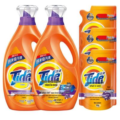 Жидкий стиральный порошок Tide для удаления пятен с ароматом лаванды