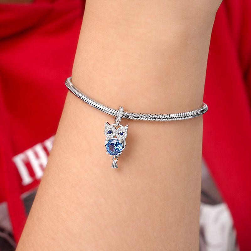 Медь Милый питомец Обезьяна Скорпион Кошка Пингвин Колибри Шарм-бусина Совместимо с для Оригинального Браслета Сделай Сам Женские Украшения