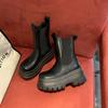 Модные женские резиновые сапоги на плоской подошве, дождевые туфли на высоком каблуке из ткани PU, женские сапоги на высоком каблуке-шпильке, резиновые туфли на плоской подошве из PU