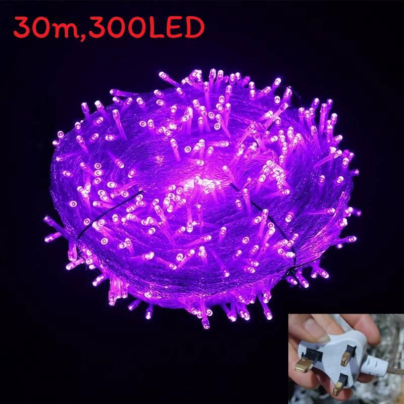 Светодиодная гирлянда сказочные огни рождественские украшения для елки для сада, улицы, вечеринки, фестоны