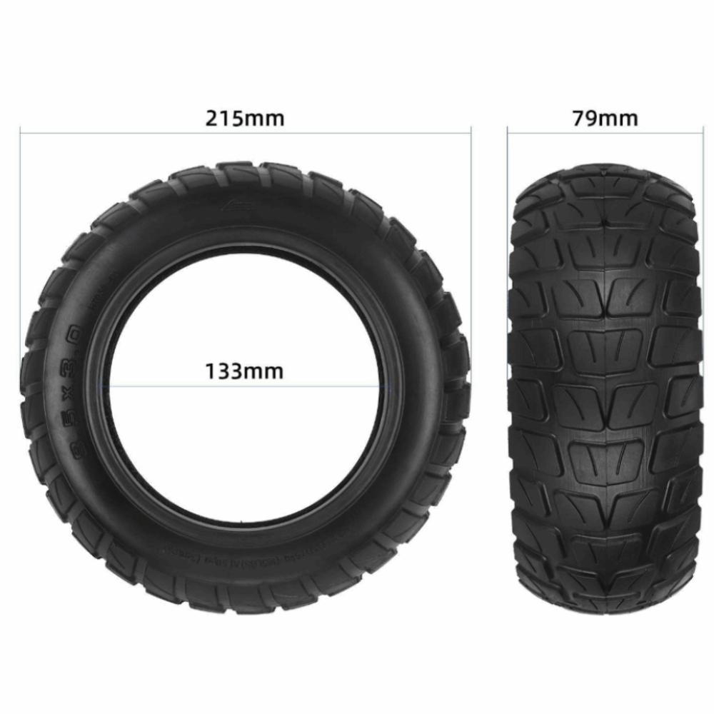 Rubber Electric Scooter Tire Impact Resistance Rubber Tire Replacement Tire Off Road Adventures