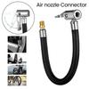 Inflator Hose Easy To Apply High Flexibility Non-deflated Car Air Tyre Chuck Inflator Pump Hose for Bicycle