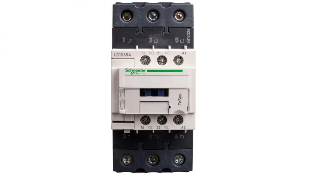 Tesys Deca Power Contactor 65A 3P 48V Ac 1Z 1R Lc1D65Ae7