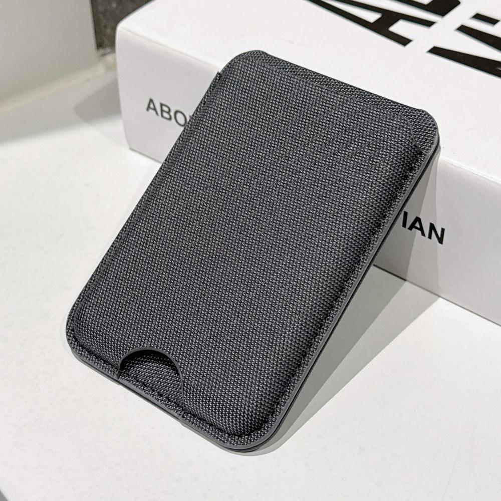 Магнитный чехол TechWoven для телефона + кошелек-кардхолдер для iPhone 17 Pro Max 17 Pro Для Magsafe Кожаный держатель для карт Чехлы Аксессуары для телефона