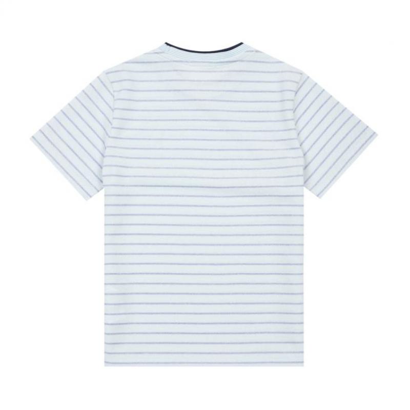 Hedge Kids Крутая вещь Льняная футболка в полоску Htm12tr13m Bu
