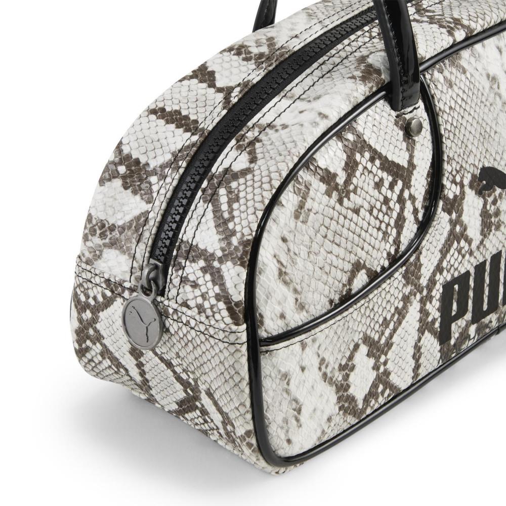 Puma M 1976 Змеиная Кожа Флейта Рукоятка Сумка Белый Черный 092859 01wh Bk