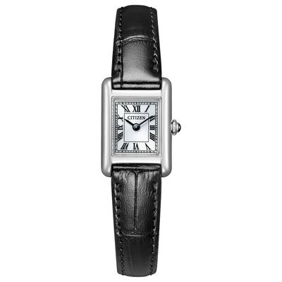 Женские часы Kii Eco-Drive на солнечной батарее EG2790-12A Классические квадратные